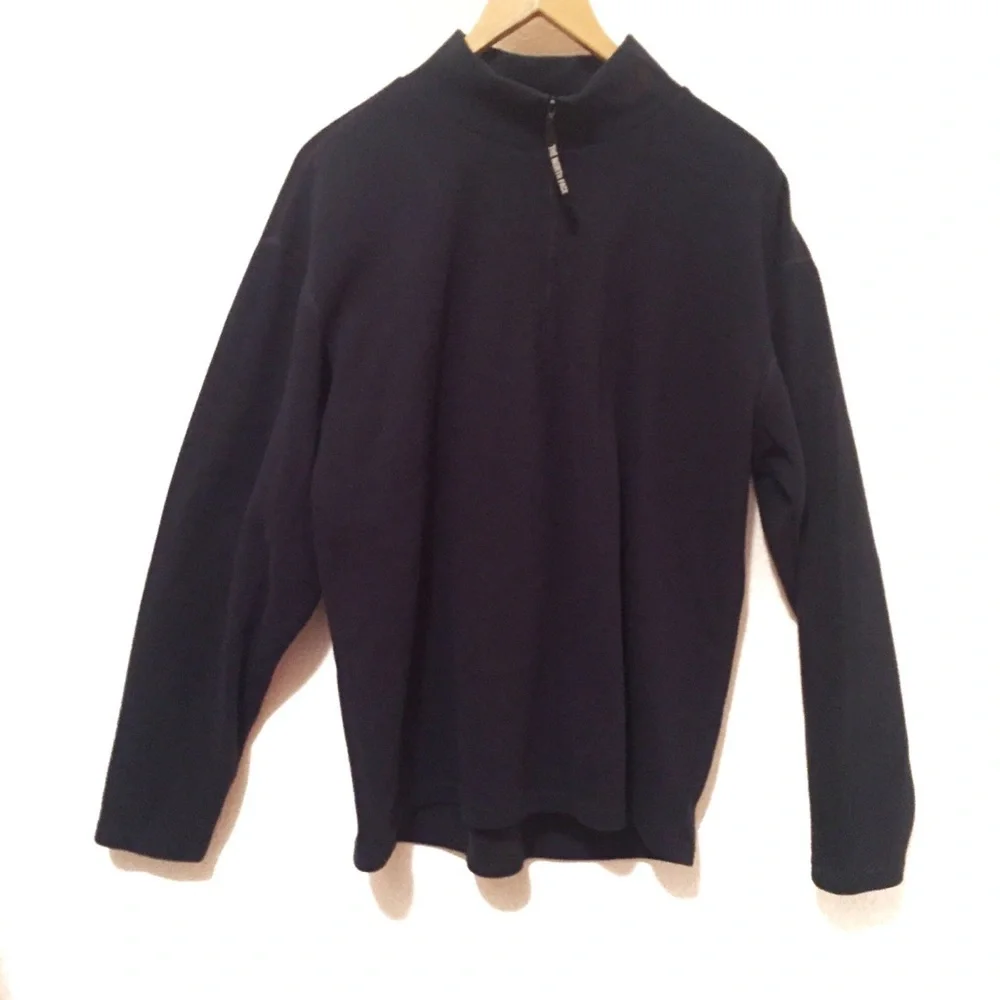 The North Face Mens Fleece 1/4 Zip Navy Blue M